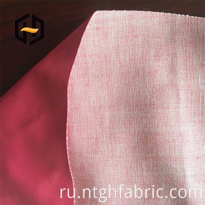 PVC Leather backing Mesh Fabric